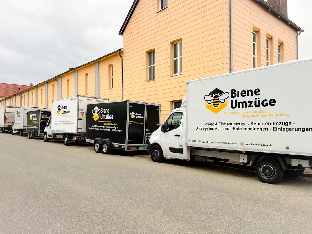Professioneller Umzug ins europäische Ausland mit Biene Umzüge – sicherer Möbeltransport innerhalb Europas